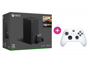 Xbox Series X 1TB + Forza Horizon 5 Premium Edition (Digital) + controller adițional (Alb) Xbox Series