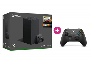 Xbox Series X 1TB + Forza Horizon 5 Premium Edition (Digital) + controller adițional (Negru) Xbox Series