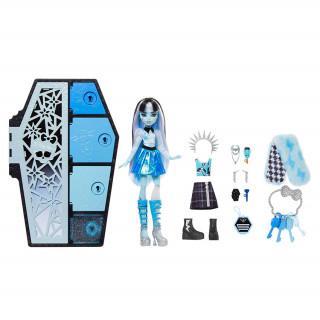 Papusa Monster High - Secretele prietenilor Monster High: Petrecere de groază - Frankie Stein (HNF75) Jucărie