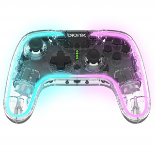 Controler RGB fără fir compatibil Bionik NeoGlow Switch (BNK-9099) Nintendo Switch