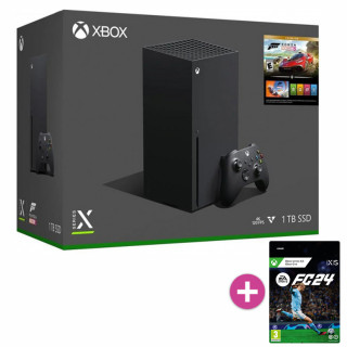 Xbox Series X 1TB + Forza Horizon 5 Premium Edition + EA Sports FC 24 (digital)  Xbox Series