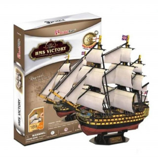 Puzzle 3D - HMS Victory - 189 piese Jucărie