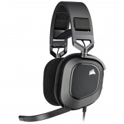 Căști pentru jocuri CORSAIR HS80 RGB USB 7.1, carbon (CA-9011237-EU) 