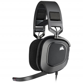 Căști pentru jocuri CORSAIR HS80 RGB USB 7.1, carbon (CA-9011237-EU) PC