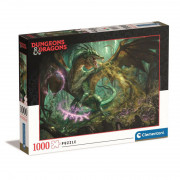 Dungeons & Dragons - Dragon verde - puzzle de 1000 de piese 