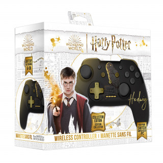  Harry Potter - Controler fără fir pentru Switch cu cablu de 1 metru - Negru - Hedwig Nintendo Switch