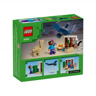 LEGO Minecraft: Expeditia in desert a lui Steve (21251) Jucărie