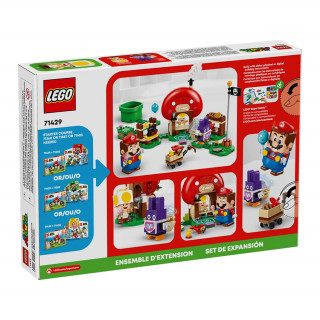 LEGO Super Mario: Set extindere Nabbit la magazinul Toad (71429) Jucărie
