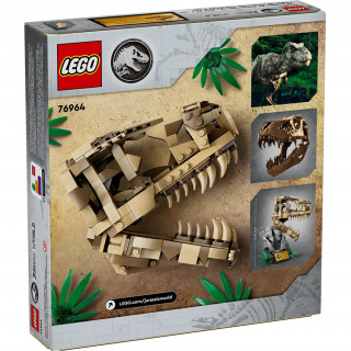 LEGO Jurassic World: Fosile de dinozaur - Craniu de T-Rex (76964) Jucărie