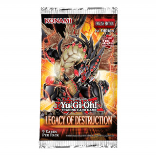 Yu-Gi-Oh! Legacy of Destruction Booster Pack Jucărie