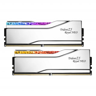 G.SKILL Trident Z5 Royal Neo DDR5 6000MHz CL26 RAM 64GB Kit2(2x32GB) AMD EXPO Argintiu PC