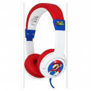 OTL Super Mario Junior Căști - Albe 