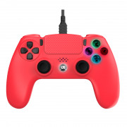Freaks and Geeks - Controler cu fir PS4 - Roșu 