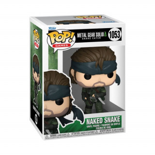 Funko Pop! Games: Metal Gear Solid Delta Snake Eater 0% - Naked Snake #1053 Vinyl Figura Cadouri