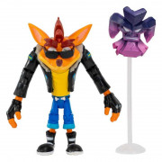 Crash Bandicoot figurină de acțiune: Biker Crash cu mască 