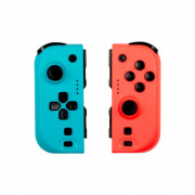 KONIX - Controler wireless Nintendo Switch - Albastru-Roșu (2 buc.) 