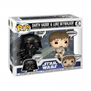 Funko Pop! 2-Pack Disney Star Wars: Sayings - Darth Vader & Luke Skywalker Bobble-Head Vinyl figurine 
