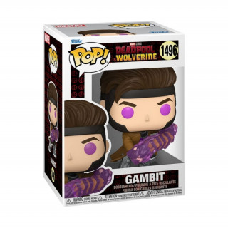Funko Pop! Marvel: Deadpool & Wolverin - Gambit #1496 Bobble-Head Vinyl Figura Cadouri