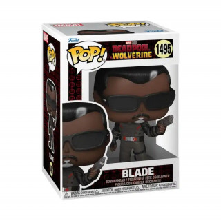 Funko Pop! Marvel: Deadpool & Wolverine - Blade #1495 Bobble-Head Vinyl Figura Cadouri