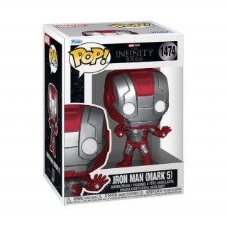 Funko Pop! Marvel: The Infinity Saga - Iron Man (Mark 5) #1474 Bobble-Head Vinyl Figura Cadouri