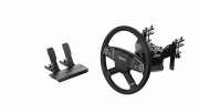 Volan Moza Racing - Set Simulator PC pentru Camioane (Camion/Tractor, DD, bază R5, volan TSW, pedală SR-P Lite, clemă) 