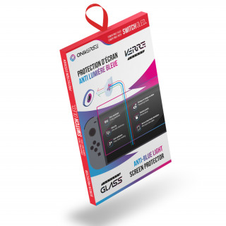 ONIVERSE - Protector de ecran cu filtru de lumină albastră OLED SWITCH Nintendo Switch