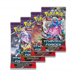 Pachet de amplificare a forțelor temporale Pokemon TCG SV5 Jucărie