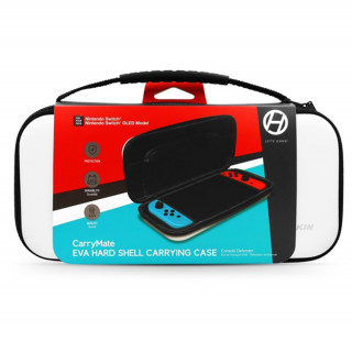 Husă de călătorie Hyperkin CarryMate EVA Nintendo Switch/OLED/Lite - albă (M07599-WH) Nintendo Switch