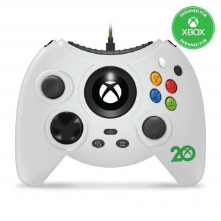 Controler cu fir Hyperkin Duke - Ediție limitată pentru a 20-a aniversare - Alb (M02668-ANWH) Xbox Series