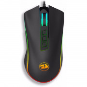 Mouse de gaming Redragon Cobra FPS Flawless RGB cu fir - negru (M711-FPS-1) 