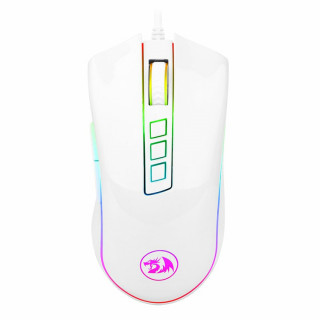Redragon Cobra RGB Gaming Mouse - Alb (M711W) PC