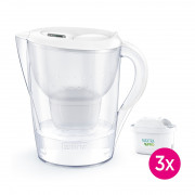Pachet de pornire Brita Marella XL 3,5 L + 3 filtre Maxtra PRO - Alb 