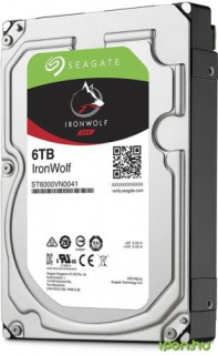 Seagate IronWolf  HDD, 3.5" 6TB, SATA3, 7200rpm 256MB, NAS PC