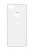 Huawei Y7 Prime silicone back cover, translucent 