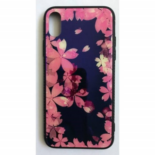 BH707 mobile case BLU-RAY glass Full Rose Flower Iphone X Mobile