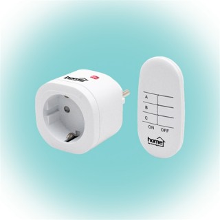 Home TH 3011 remote controllable network socket  with remote control Acasă