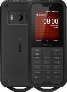 Nokia 800 Tough DualSIM Black Mobile
