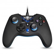 Spirit of Gamer XGP Gamepad USB [PC, PS3] - Fekete/Kék 