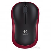 MOUSEW Logitech M185 Optical [Wireless] - Red 