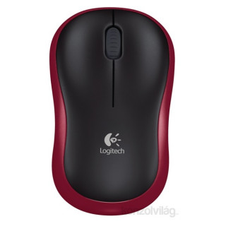 MOUSEW Logitech M185 Optical [Wireless] - Red PC