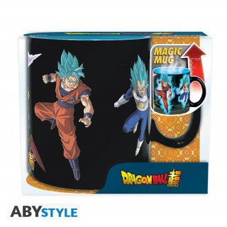 DRAGON BALL SUPER - Cana schimbătoare de căldură - 460 ml - Saiyans vs Black Cadouri