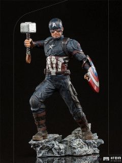 Iron Studios - Statue Captain America Ultimate - The Infinity Saga - Art Scale 1/10 Statuie Cadouri