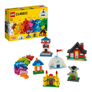 LEGO Classic Cărămizi și case (11008) Jucărie