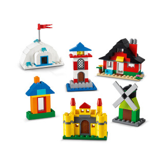 LEGO Classic Cărămizi și case (11008) Jucărie