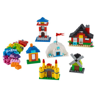 LEGO Classic Cărămizi și case (11008) Jucărie