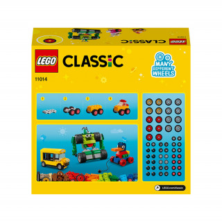 LEGO Classic Cărămizi și roți (11014) Jucărie