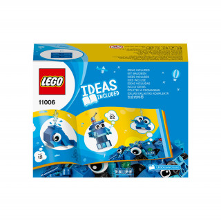 LEGO Classic Cărămizi creative albastre (11006) Jucărie