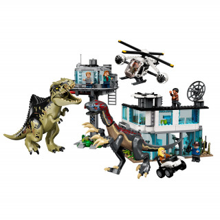 LEGO Jurassic World Atacul Giganotozaurului și Therizinosaurului (76949) Jucărie