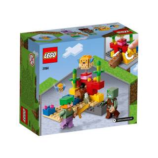 LEGO Minecraft Reciful de corali (21164) Jucărie