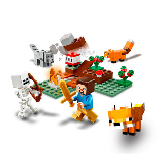 LEGO Minecraft Aventura din Taiga (21162) Jucărie